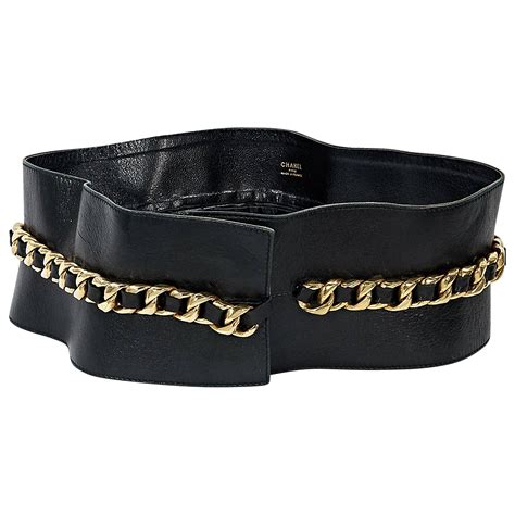 chanel wide belt|chanel belt selfridges.